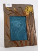 An early 20th century handpainted wooden