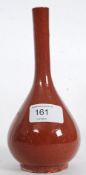 A 19th century terracotta Iznik bottle n