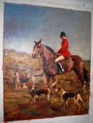 COOTE, MICHAEL; unframed oil on canvas p