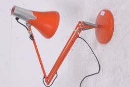 A retro 1950's tubular metal and velour