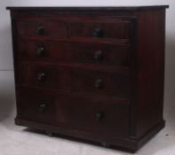 A good Victorian mahogany crossbanded ch