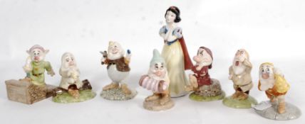 A  collection of Royal Doulton Snow Whit
