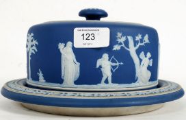An Edwardian Wedgwood Jasperware cheese