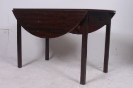 A retro 1970's drop leaf laquered effect