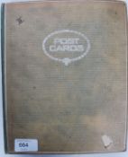 An original First World War WWI postcard