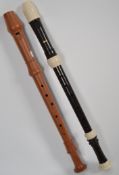 A Yamaha Tenor Recorder YRT-3025 Baroque