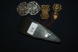 A cased set of early 20th century scisso