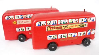 A pair of Triang ride on double decker L