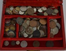 A collection of foreign coins to include