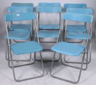 A set of 8 1970's Swedish Chair No 1 Pop