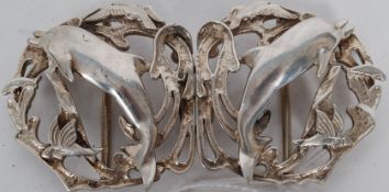 A 20th century hallmarked silver nurses