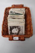 A large collection of postcards to inclu