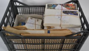 A quantity of mixed stamps, first day co