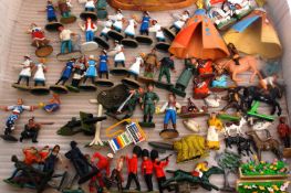 BRITAINS: A good selection of vintage Br