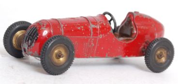 DIECAST; A vintage Scamold diecast red s