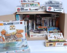 MODEL KITS; A large quantity of Airfix (