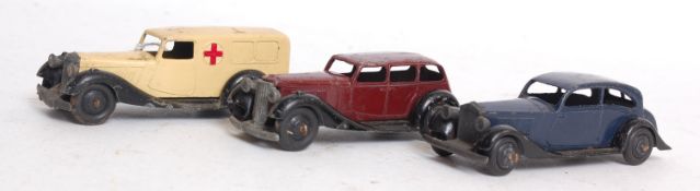 DINKY; A collection of three 1930's Dink