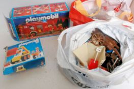 PLAYMOBIL; A large quantity of assorted