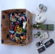 DIECAST; A LARGE box of assorted vintage