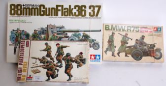MODEL KITS: 3x 1970's vintage model kits