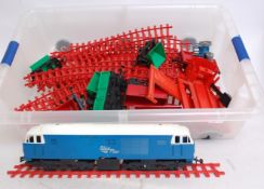 TRIANG; A Triang O Gauge Blue Flier rail