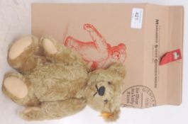 STEIFF; 000713 gift boxed stuffed teddy