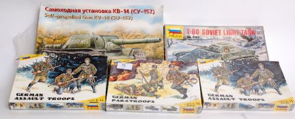 MODEL KITS: 1970's Russian model kits -