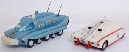 DINKY CAPTAIN SCARLET; Two diecast vehic