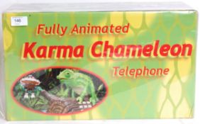 An original animated Karma Chameleon tel