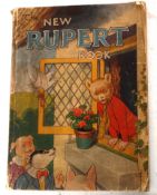 An original 1940's New Rupert Book by Th