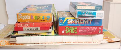 BOARD GAMES; A large collection of assor