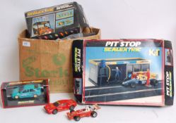 SCALEXTRIC; A quantity of assorted Scale