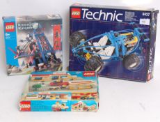 LEGO; A collection of three vintage Lego