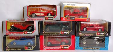 DIECAST: A collection of 8x 1:24 scale B