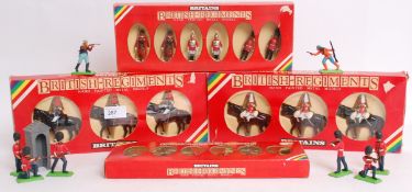 BRITAINS: A collection of Britains boxed