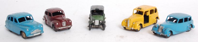 DINKY; a collection of 5x vintage 1930's