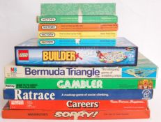 GAMES: A collection of 11x vintage board