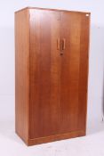 A 1960's G-Plan style oak double wardrob