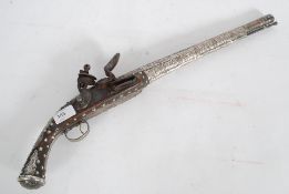 A 19th century 16 bore Balkan long barre