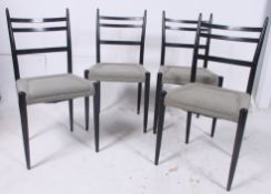 A set of 4 1950's Ernest Gomme ebonised