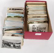 A box containing 500+ assorted mixed pos