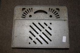 A vintage industrial metal Cooks ' Supra