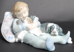 A Lladro porcelain figure group Sweet Dr