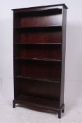 A large Stag mahogany minstrel library b