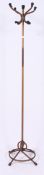 An unususal tubular metal hat stand havi