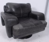 A large retro late 20th century green/bl