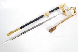 A 20th century US Naval Officer's Sword