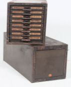 A pair of early 20th century enamel pain