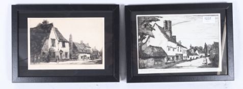 After AF Westwood. A pair of wood engrav