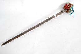 A large officers style sword having sing